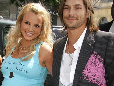 KEvin Federline and Britney Spears